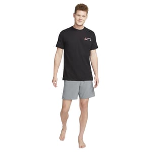 Nike Heren Unlimited Dri-FIT-short met relaxte pasvorm (Grijs/Zwart)
