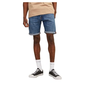 Jack And Jones Heren Denim Jeans Shorts (Blauwe Denim)