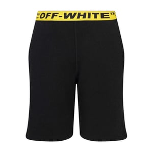 Off White Jongens Industriële Korte Broek (Zwart)