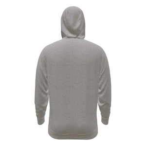 SikSilk Heren Regular Full Zip Hoodie (Grijze Mergel)