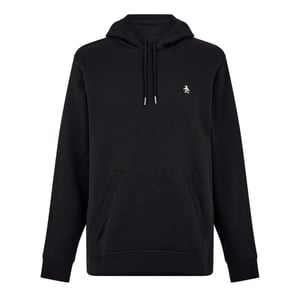 Original Penguin Heren Hooded Regular Hoodie (Echt zwart)