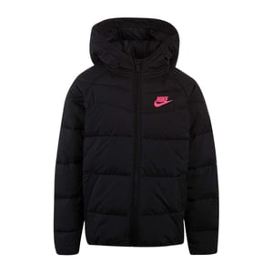 Nike Meisjes NSW Pufferjas (Zwart/roze)