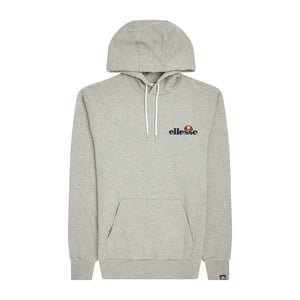 Ellesse Herrarnas broderade logotyp Hoodie (Grå marl)