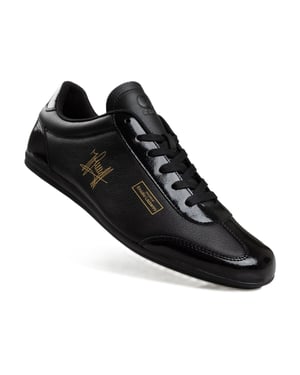 Cruyff Recoupa Leren Heren Zwarte Sneakers