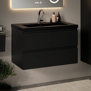 Mirlux Badkamermeubel sova 80cm mat wastafel