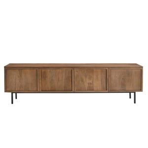 Livingfurn tv meubel elan 180x50x40 cm mangohout