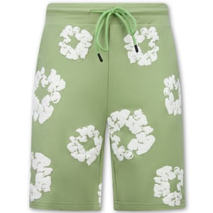 Enos Bloemen print zomerset bloemen pak met short twinset