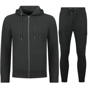 Enos Casual oversized ribbed trainingspak joggingpak volwassenen