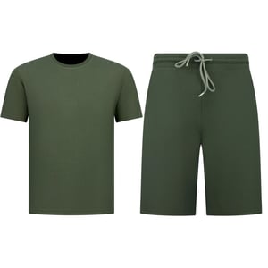 Enos Oversized shirt met korte shorts zomerset