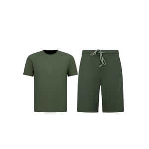 Enos Oversized shirt met korte shorts zomerset