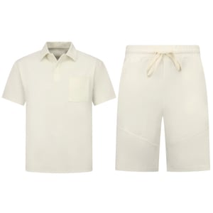 Enos Zomerset ribbed oversized polo shirt
