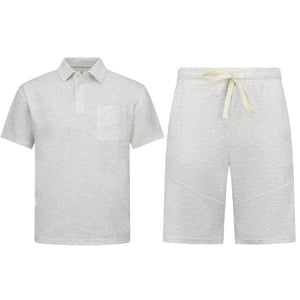 Enos Zomerset ribbed oversized polo shirt