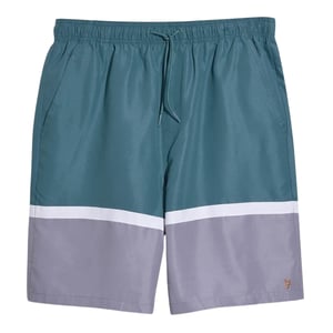 Farah Heren Murphy Regular Zwemshort (Oceaan)