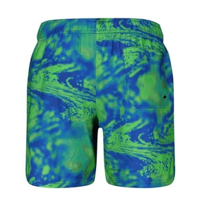 Puma Jongens Bedrukte Sneldrogende Zwemshort (Blauw/Groen)
