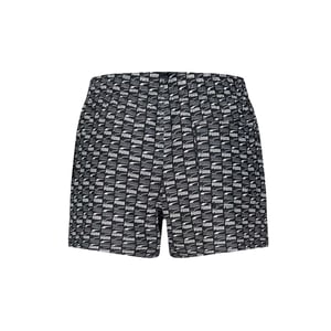 Puma Heren Zwemshort met Herhaalde Print (Zwart)