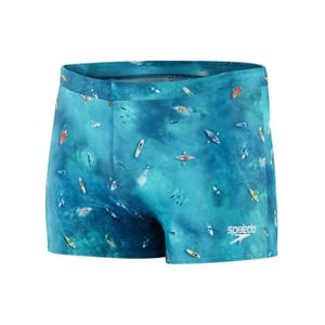 Speedo Mens Escape Badshorts (Blått tryck)