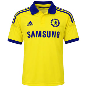 Adidas Chelsea Kids Yellow Away Shirt