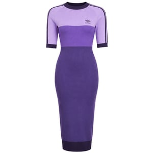 Adidas x Ksenia Schnaider Womens Purple Knit Dress