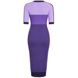Adidas x Ksenia Schnaider Womens Purple Knit Dress