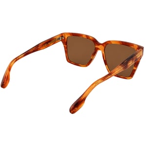 Victoria Beckham Pillow Brown Sunglasses