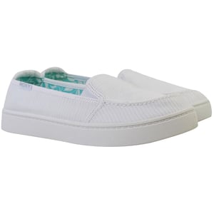 Roxy Minnow Plus Womens White Plimsolls