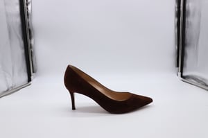Gianvito Rossi 70 Pumps in Brown Suede