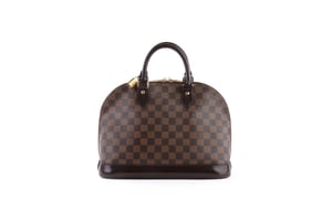 Louis Vuitton Damier Ebene Alma PM-väska