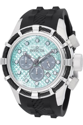 Invicta Bolt 49164 Herrklocka - Kvartsrörelse - Rostfritt Stål med Blå Urskiva - 50 mm