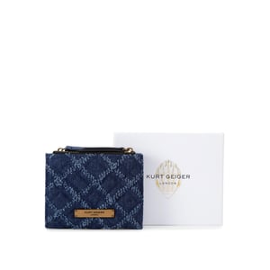 Kurt Geiger London Denim Brixton Mini Purse Pl