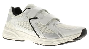 Surge Mens Lightweight Trainers Chance Touch Fastening white