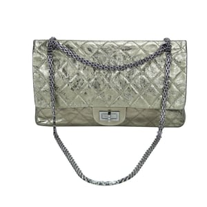 Chanel 2.55 Reissue Jumbo Gold Aged Calfskin Ruthenium