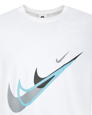 Nike Sportswear Graphic T Shirt White/Blue