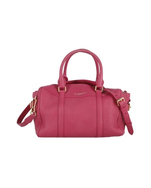 Burberry Bee Handle Bag in Pink Leather