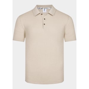 R2 Amsterdam Polo heren knitted polo 128.knitpolo.002/045