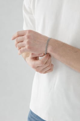 Chain Bracelet in Silver