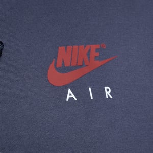 Nike Air Mens Zip Through Hoodie Navy