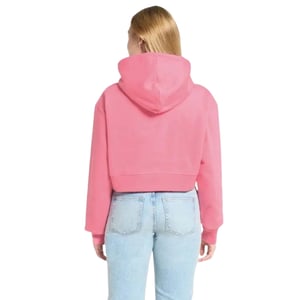 Jacquemus Le Sweatshirt Court Pink Cropper Hoodie