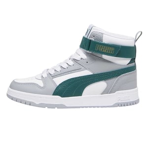 Puma Kinderen/Kinderen RBD Game High Top Trainers (Wit/Grijs/Groen)