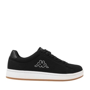 Kappa Heren Caccamo Platte Trainers (Zwart, Wit)