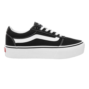 Vans Dames/Dames Ward Platform Trainers (Zwart, Wit)