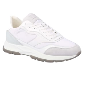 Lavair Heren Aequora Leren Trainers (Wit)
