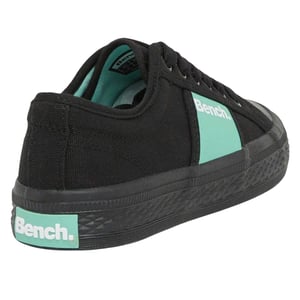 Bench Dames/Dames Vicky Canvas Trainers (Zwart)