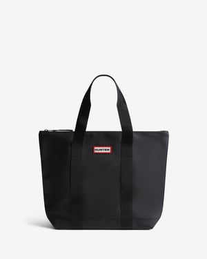 Cullen Logo Detail Tote Bag in Black