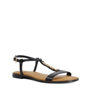 Dune Ladies Lollipops - Leather Chain Detail Open Toe Sandals