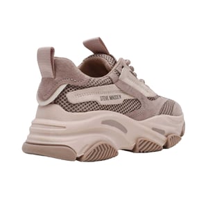 Steve Madden Meisjes Possession Sneakers (Taupe Grijs)
