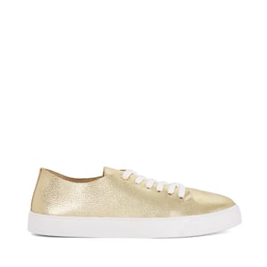 Dune Ladies Ellvie - White Leather Trainers