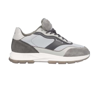 Lavair Heren Aequora Leren Trainers (Grijs)
