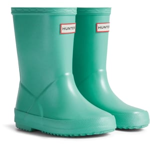 Hunter Childrens/Kids First Nebula Wellington Boots (Pool Blue)