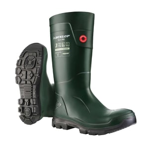 Dunlop Unisex Adult Purofort TerraPRO Wellington Boots (Safety Green)