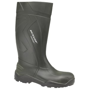 Dunlop Purofort+ D760933 Wellington / Mens Boots (Green)